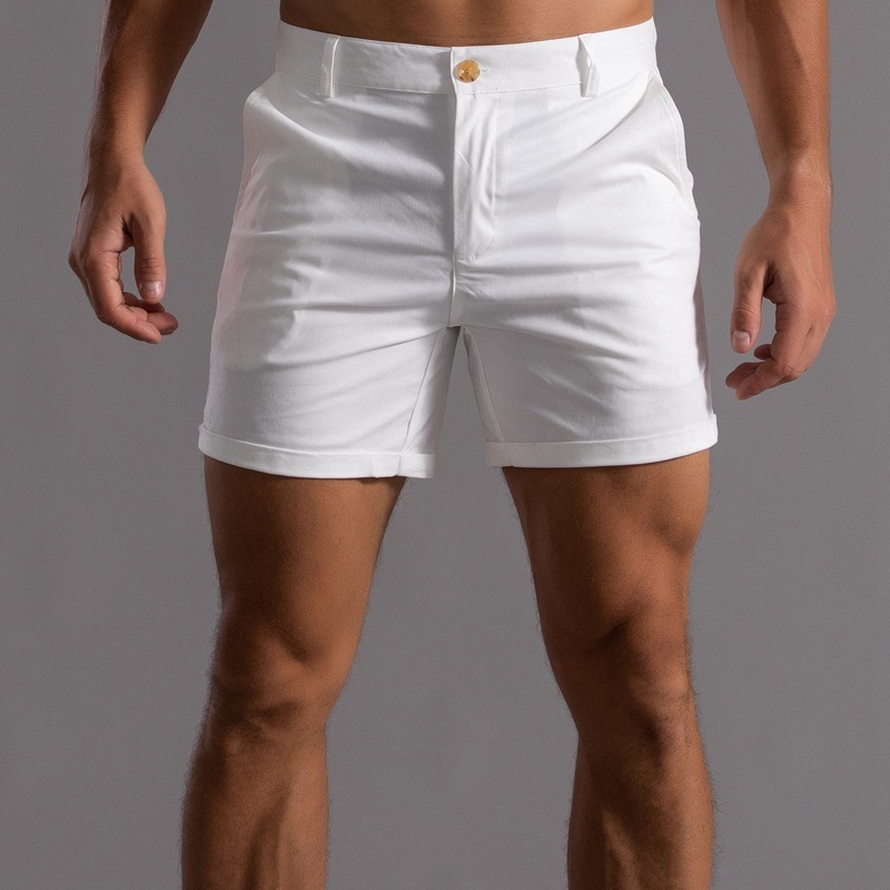 Shorts Chino Slim - Pantalones Cortos Chino para Hombre, Corte