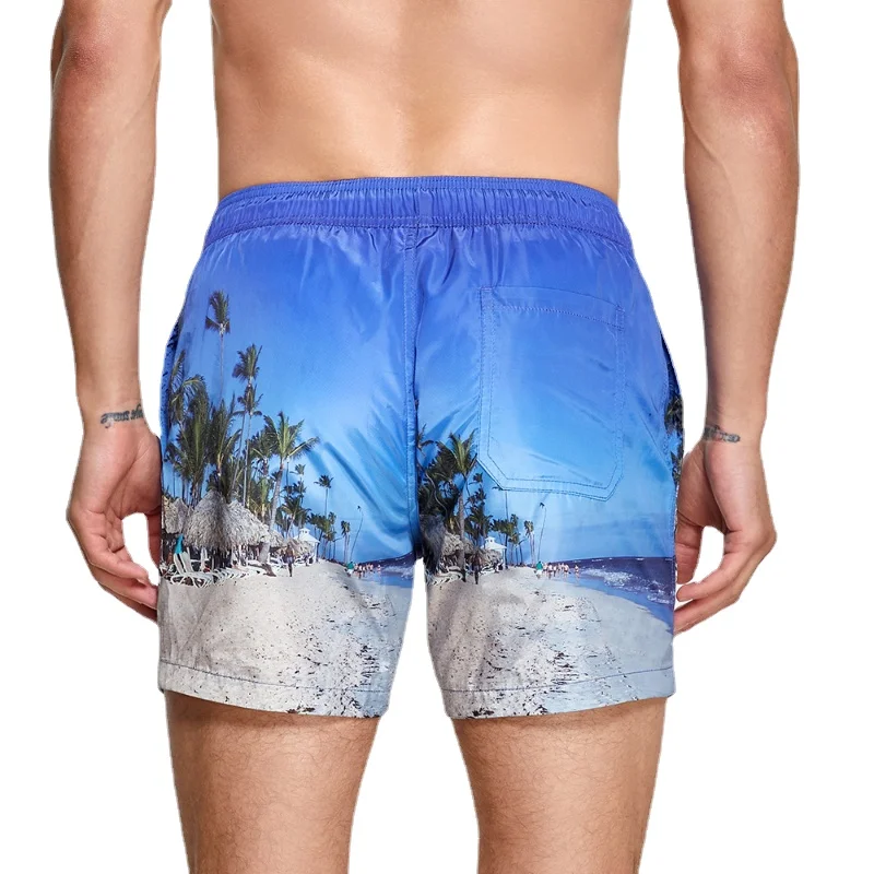 Trunks Board Surf - Seobean-bañador corto para hombre, pantalones cortos