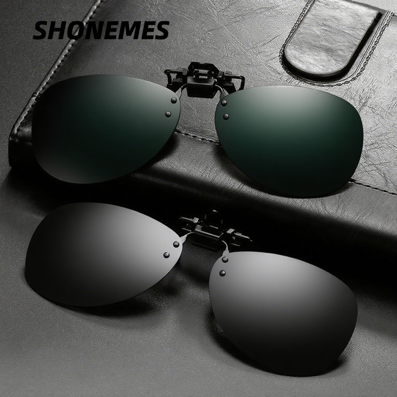 Sunglasses Aviator Polarized - SHONEMES Clip en gafas de sol