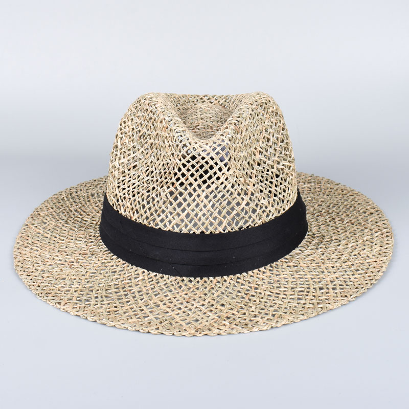 Bucket Hat Straw - 100% hierba Natural Panamá sombrero para