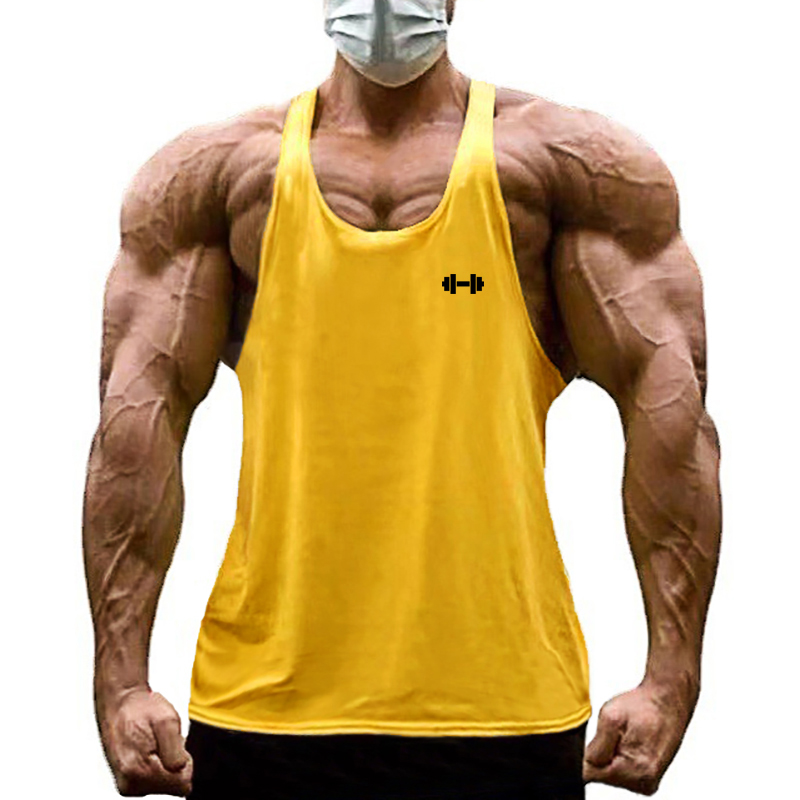 Tank Top Muscle - Camisetas sin mangas de algodón para