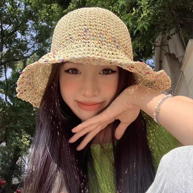 Bucket Hat Straw - Sombrero de Paja Tejido a Mano