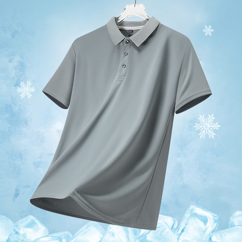 Shirt Camp Collar - Camiseta Polo de Verano para Hombre,