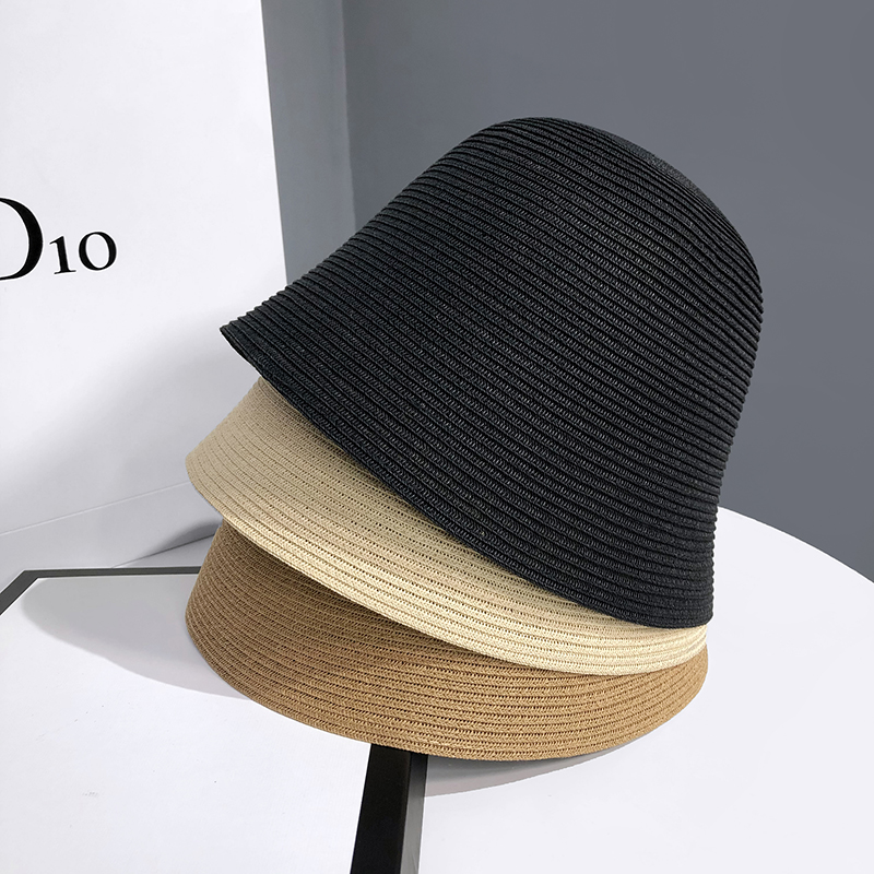 Sombrero de paja que combina c - Bucket Hat Straw reseña y precio