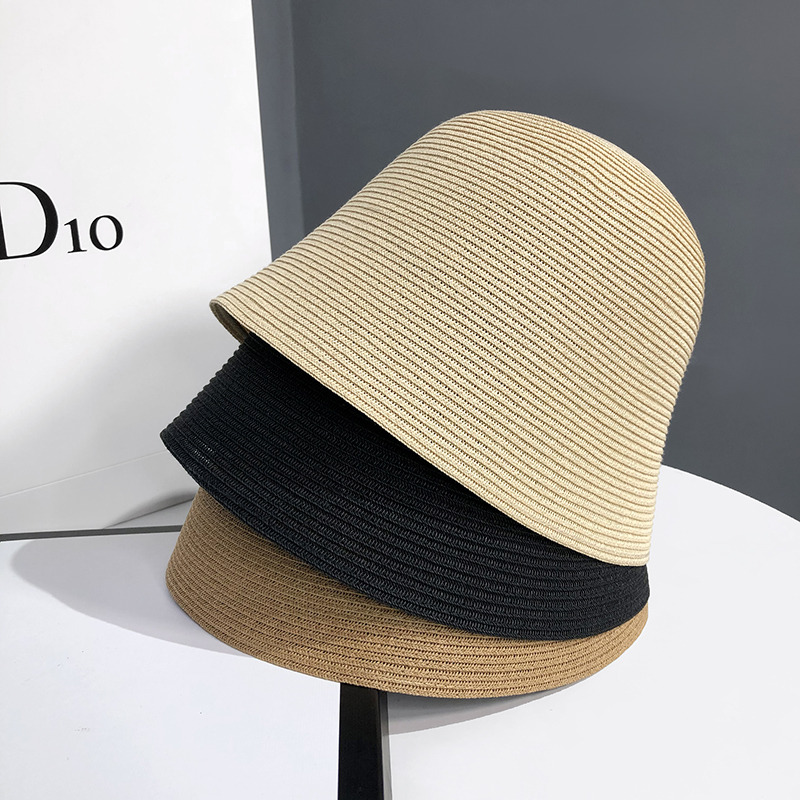 Sombrero de paja que combina c - Bucket Hat Straw reseña y precio