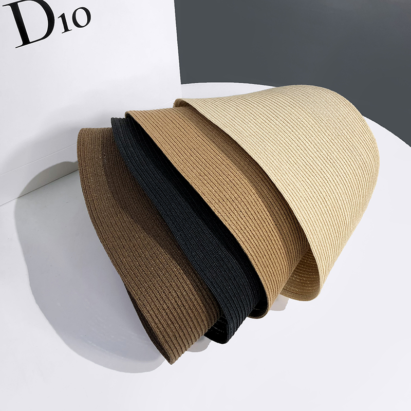 Sombrero de paja que combina c - Bucket Hat Straw reseña y precio