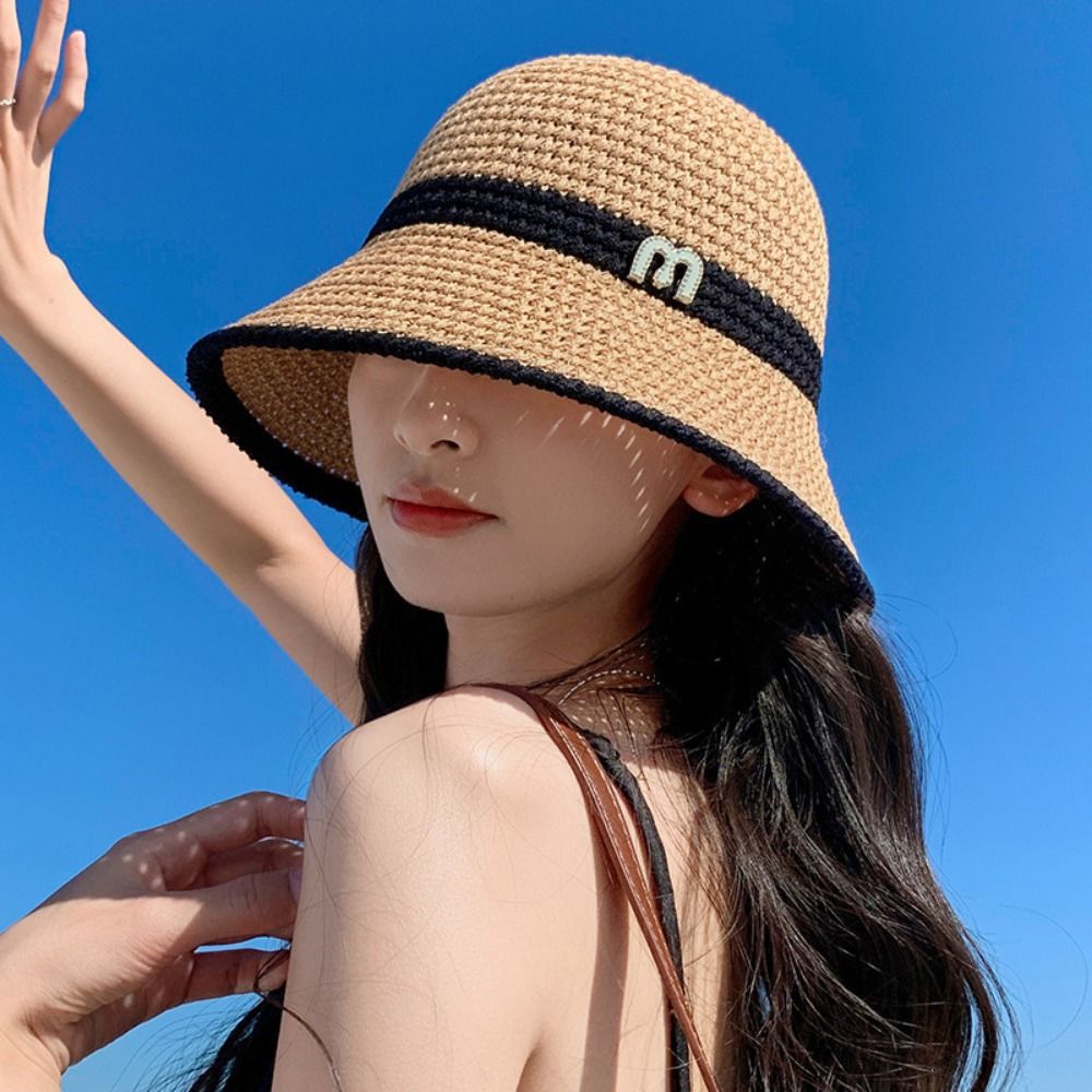 Sombrero de Pescador Elegante  - Bucket Hat Straw reseña y precio