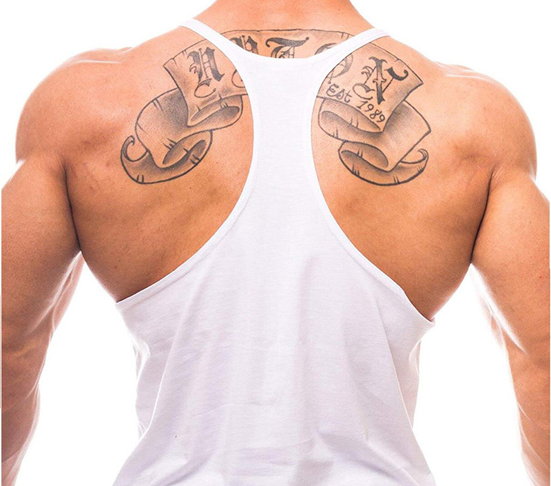 Camisetas sin mangas de algodó - Tank Top Muscle reseña y precio