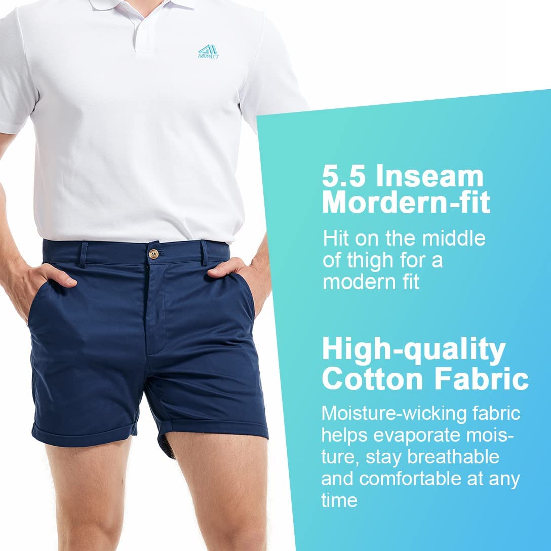AIMPACT-pantalones cortos chin - Shorts Chino Slim reseña y precio
