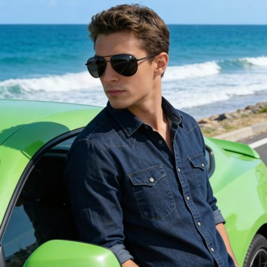 Gafas de sol polarizadas para  - Sunglasses Aviator Polarized reseña y precio