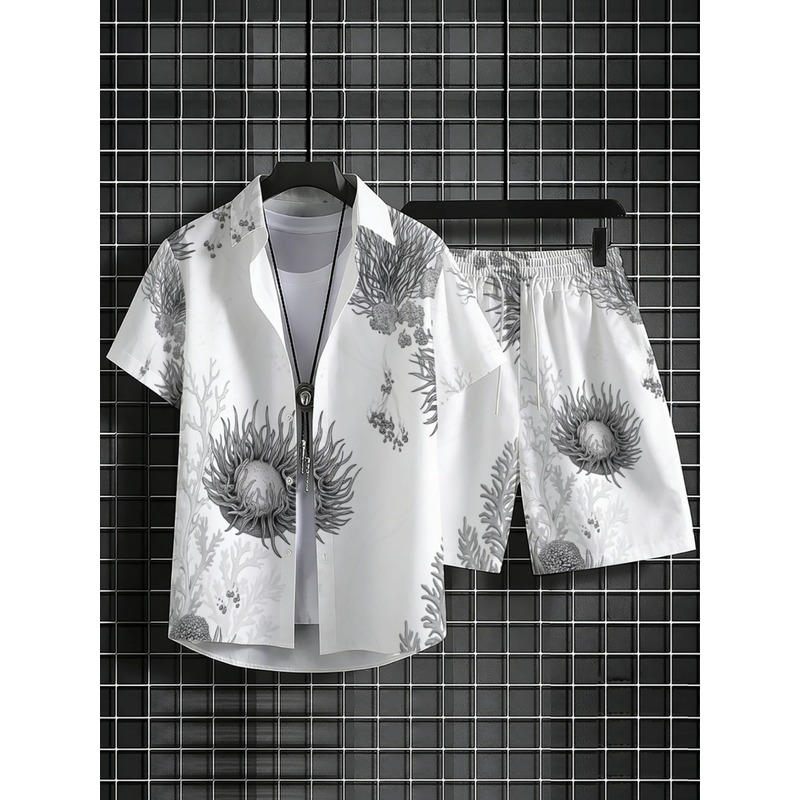 Conjunto de Camisa y Pantalone - Resort Shirt Floral reseña y precio