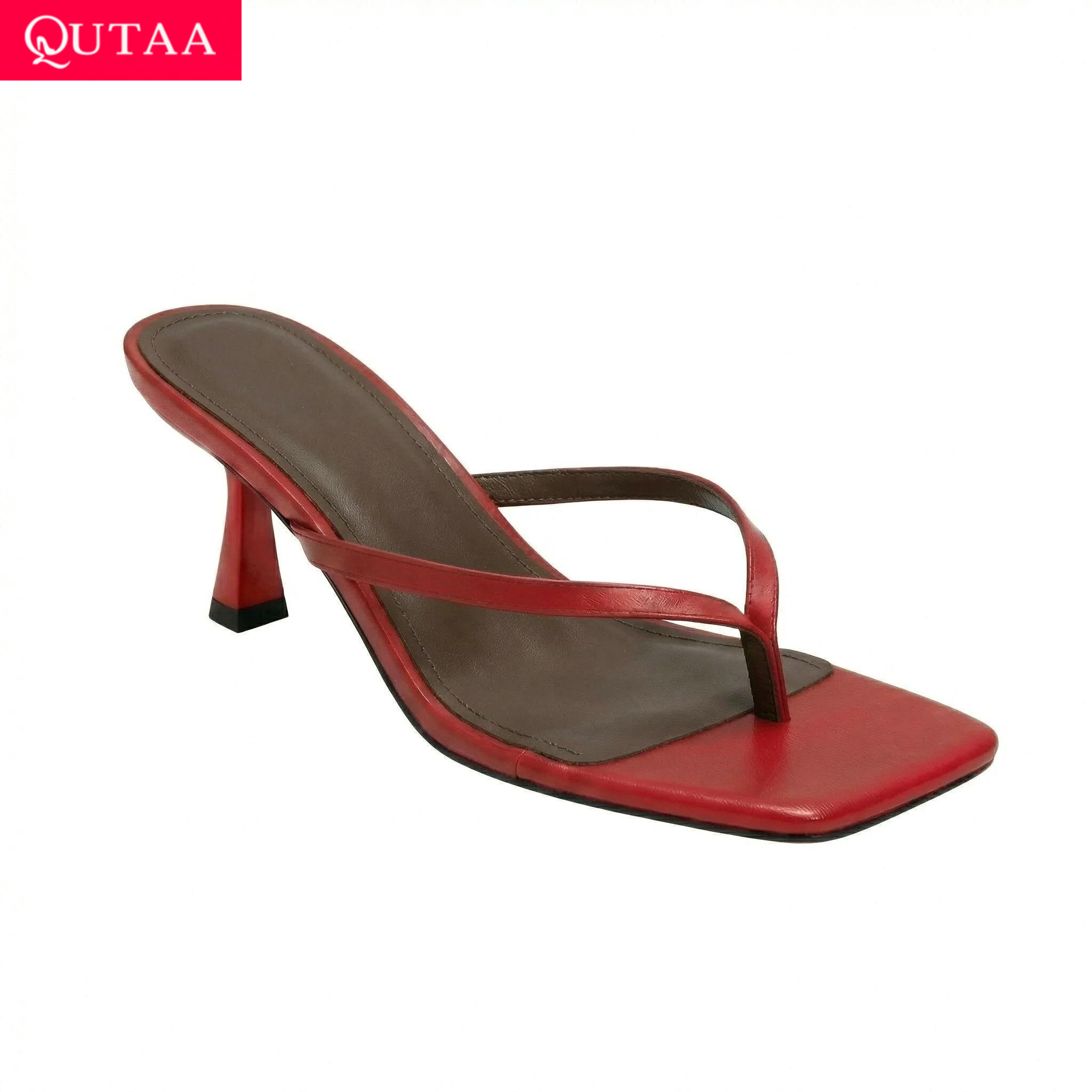 QUTAA News Chanclas de moda pa - Casual Sandal Leather reseña y precio