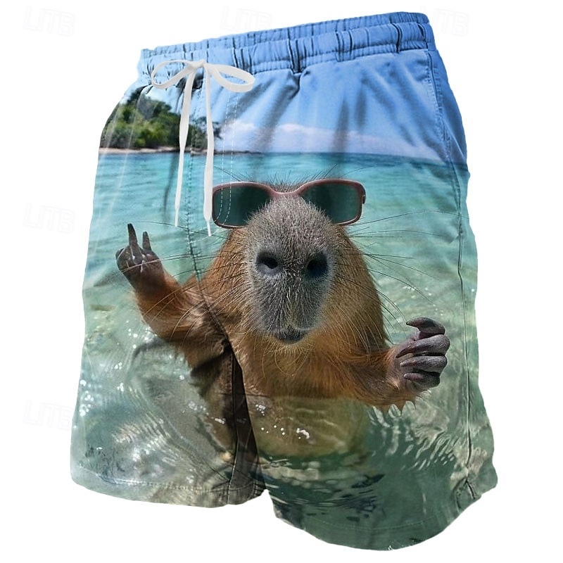 Pantalones cortos con estampad - Trunks Board Surf reseña y precio