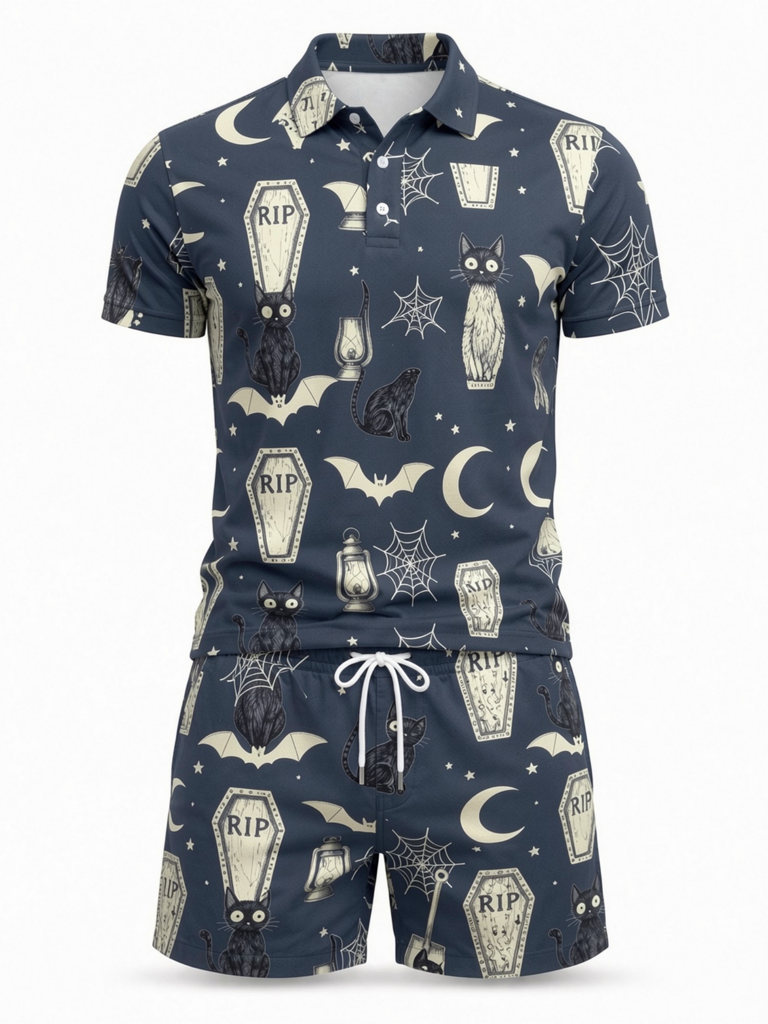 Conjunto de Camiseta Polo de M - Resort Shirt Floral reseña y precio