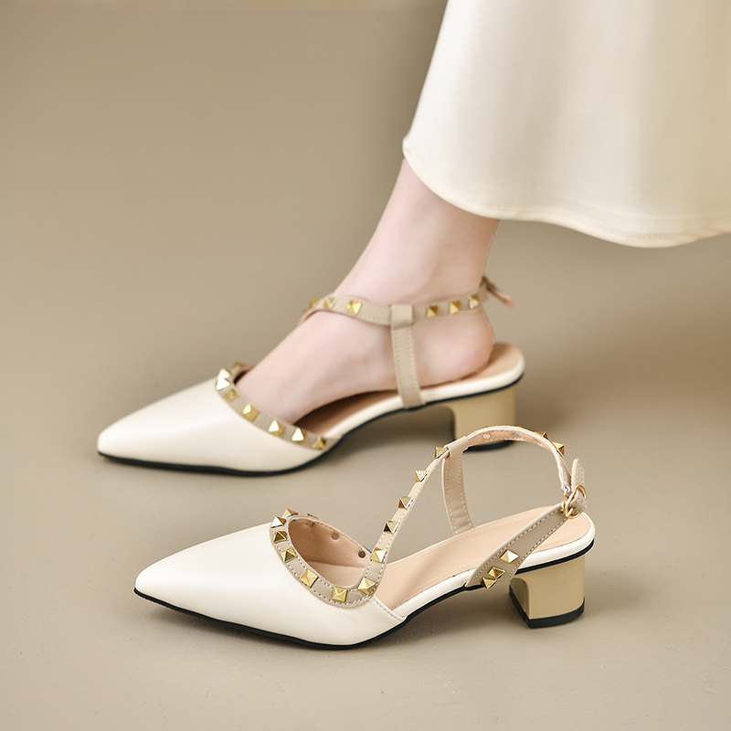 Sandalias brillantes con corre - Casual Sandal Leather reseña y precio