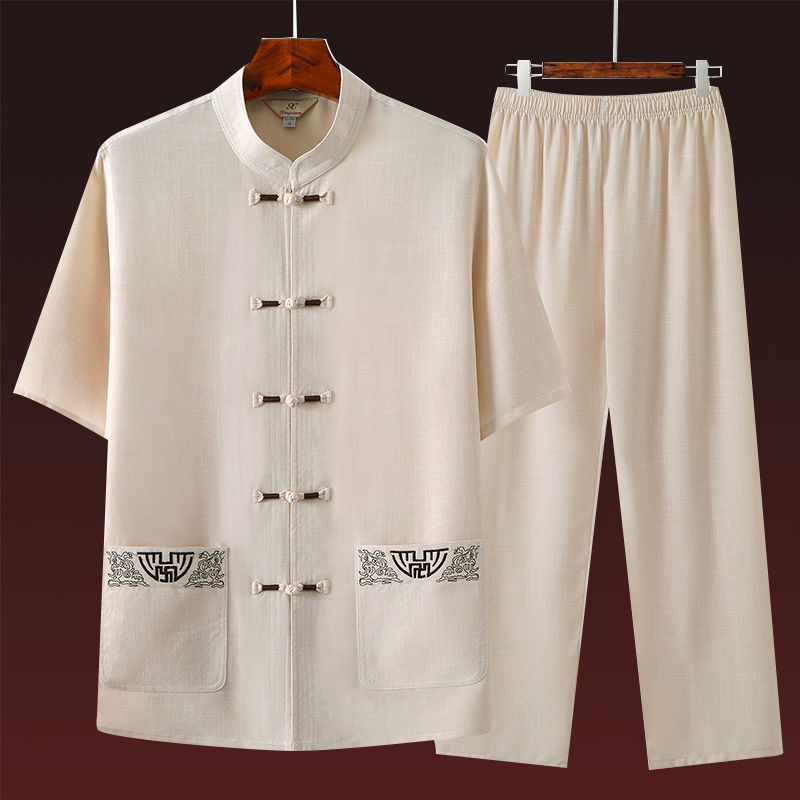Traje de lino y algodón de man - Short Linen Drawstring reseña y precio