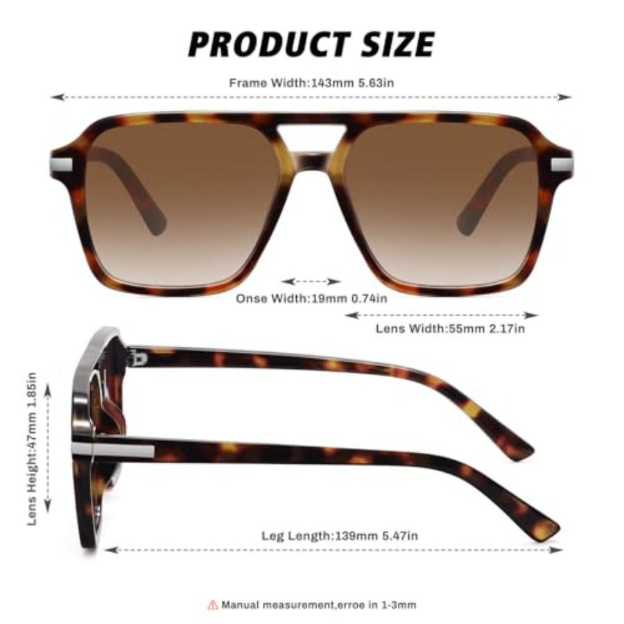 Gafas de Sol Retro Aviator par - Sunglasses Aviator Polarized reseña y precio