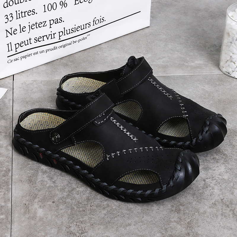 Sandalias romanas clásicas de  - Flip Flop Leather Men reseña y precio