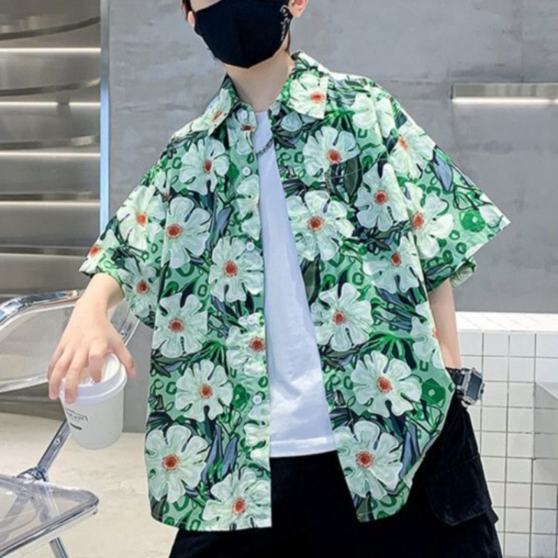 Conjunto de Verano para Niños, - Resort Shirt Floral reseña y precio