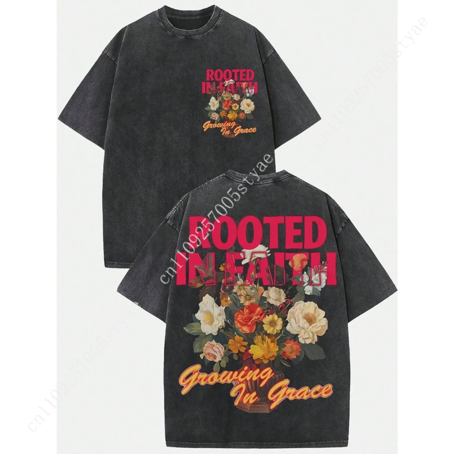 Camiseta Vintage para Mujer, L - Tee Graphic Print reseña y precio