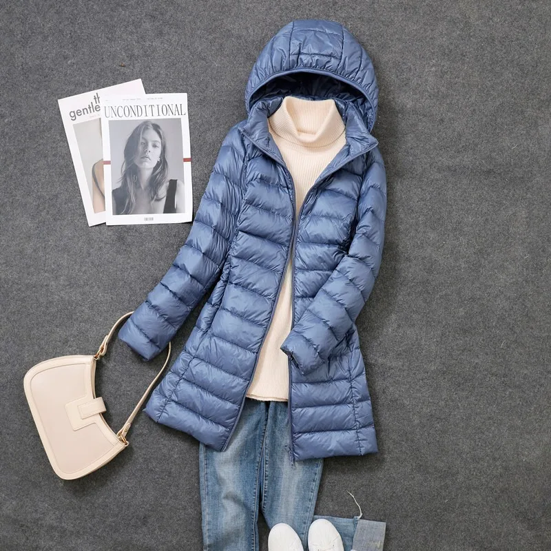 Chaqueta larga de plumón ultra - Packable Hat Nylon reseña y precio