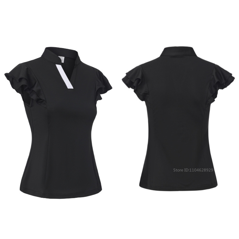 Ropa de Golf para mujer, camis - Shirt Camp Collar reseña y precio