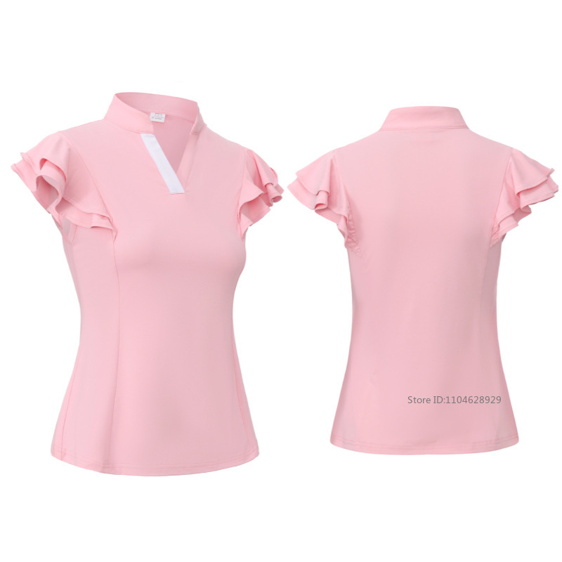 Ropa de Golf para mujer, camis - Shirt Camp Collar reseña y precio