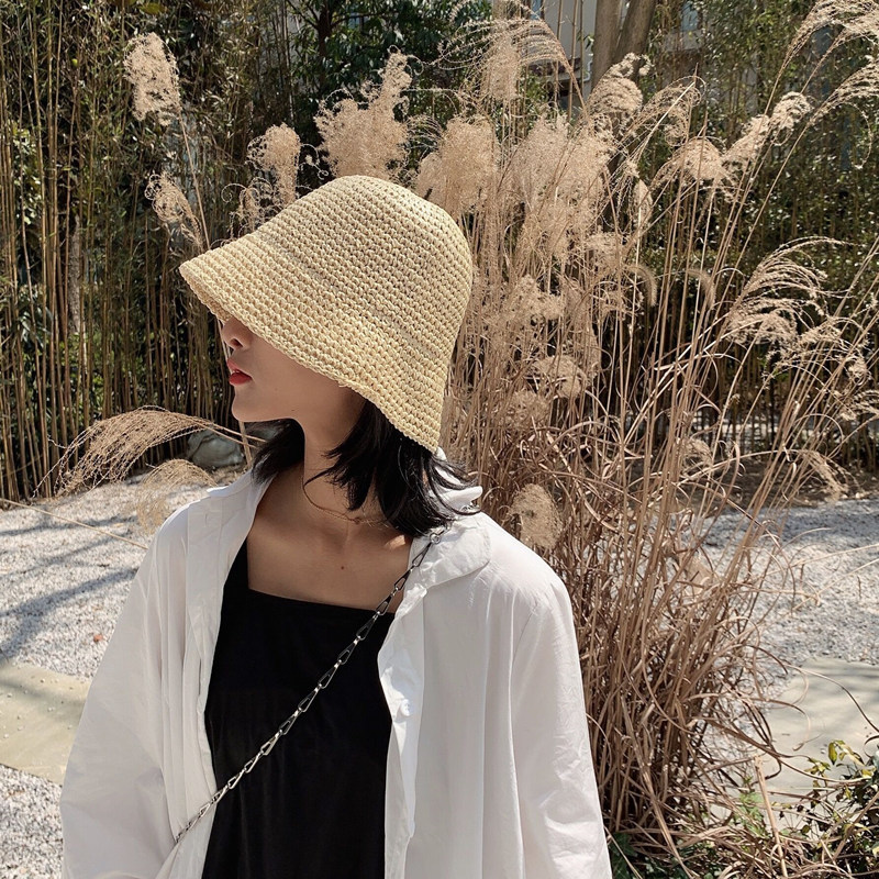 Sombrero de Pescador Plegable  - Bucket Hat Straw reseña y precio