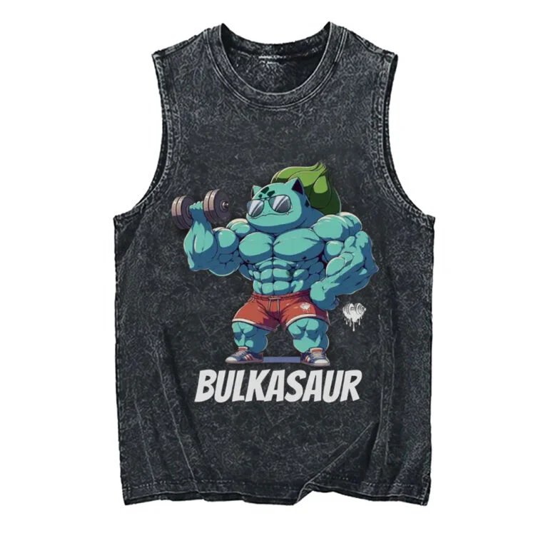 Camiseta sin mangas de algodón - Tank Top Muscle reseña y precio