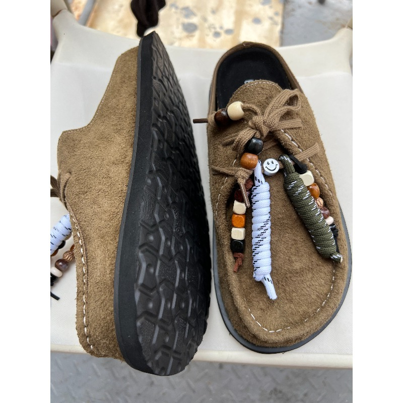 Zuecos de cuero de vaca para h - Flip Flop Leather Men reseña y precio