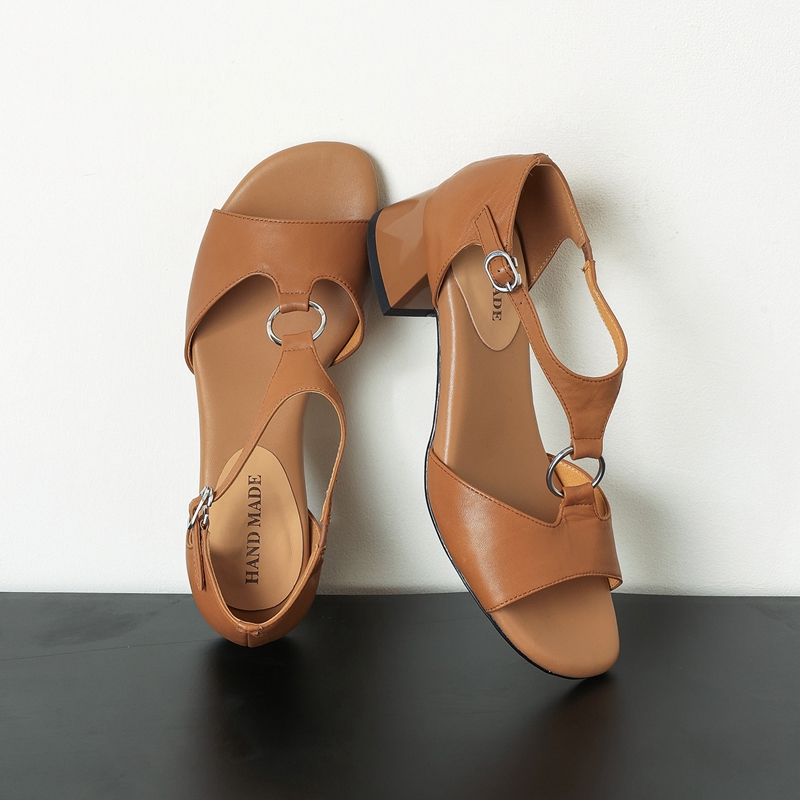 Nuevas sandalias de moda de ve - Casual Sandal Leather reseña y precio