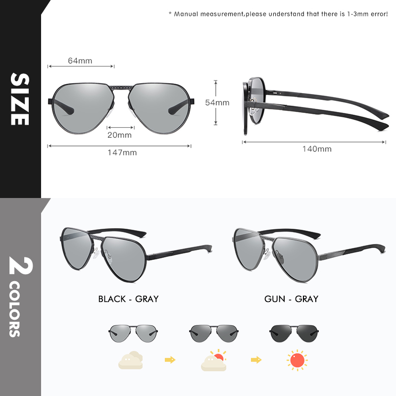 LIOUMO, gafas de sol con montu - Sunglasses Aviator Polarized reseña y precio