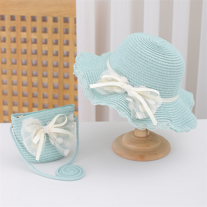Conjunto de 2 piezas para chic - Bucket Hat Straw reseña y precio