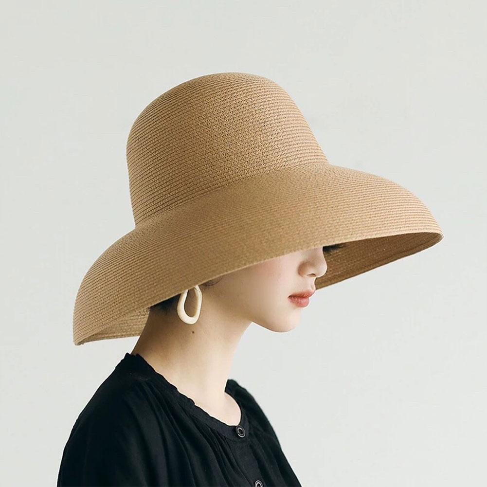 Sombrero de paja de ala ancha  - Bucket Hat Straw reseña y precio