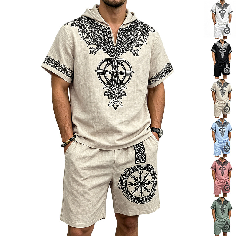 Conjunto de Verano de 2 Piezas - Short Linen Drawstring reseña y precio