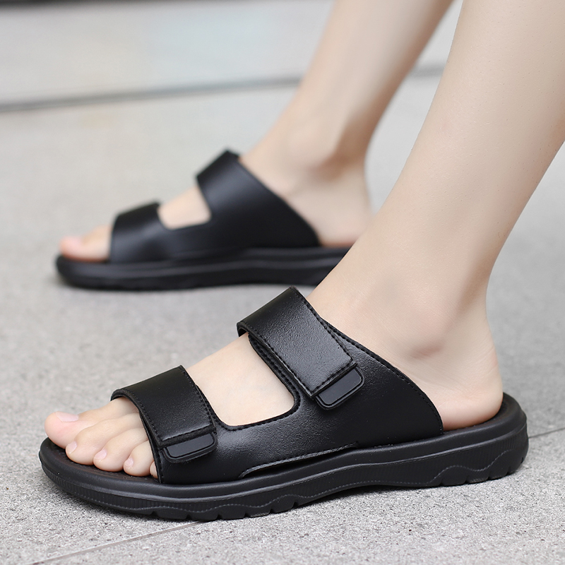 Zapatillas de verano de cuero  - Flip Flop Leather Men reseña y precio