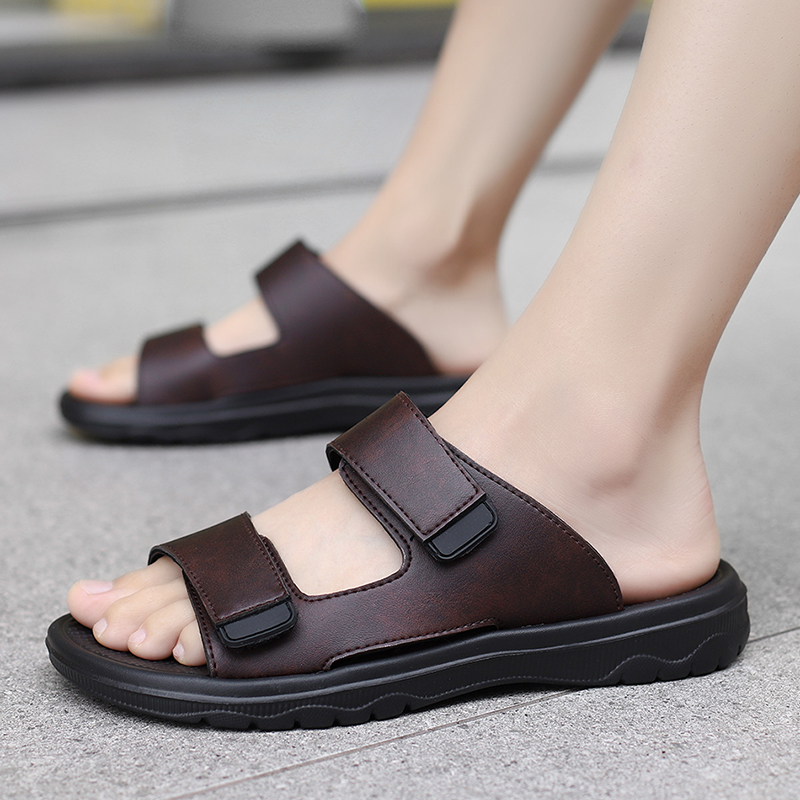 Zapatillas de verano de cuero  - Flip Flop Leather Men reseña y precio